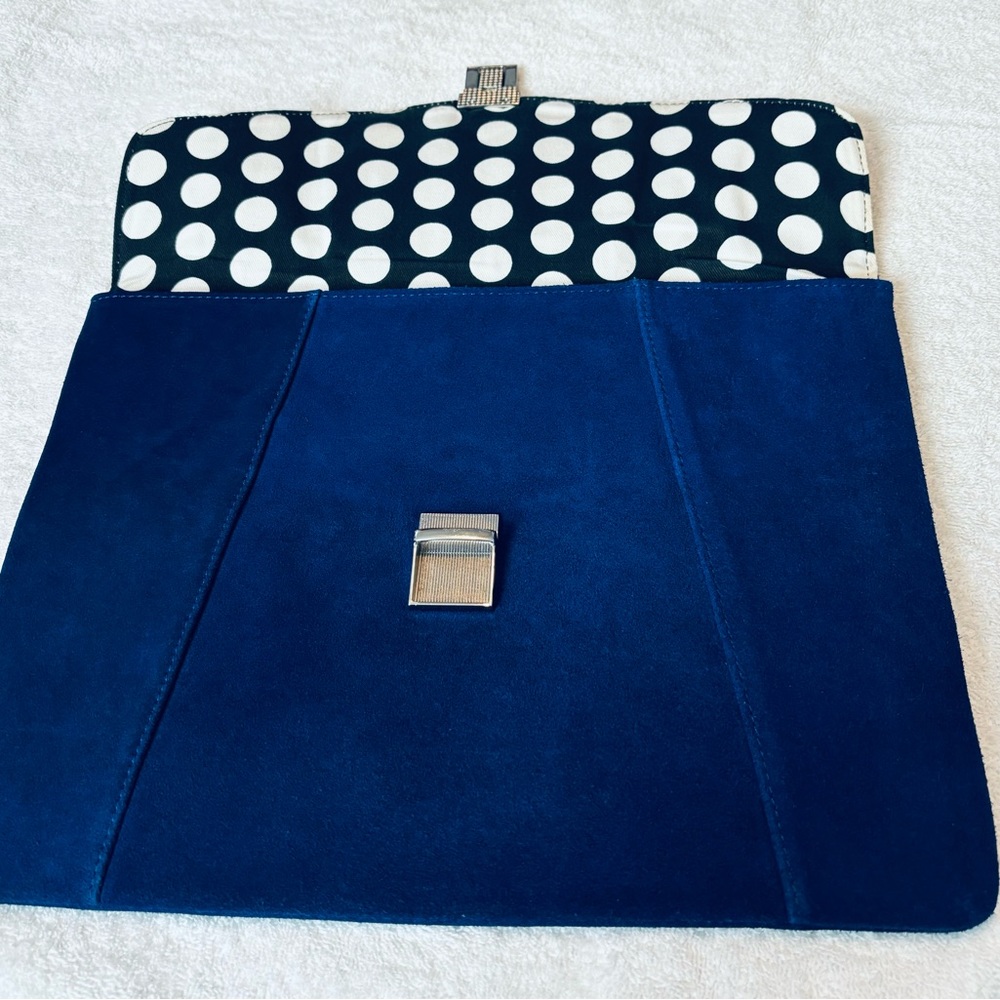 Brand New Massimo High Quality Fine Suede Clutch - Lined - 13 X 10” - Box 53